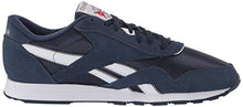 Load image into Gallery viewer, Reebok Men's Classic Nylon Sneaker, TMNAVY/TMNAVY/Platin, 10.5
