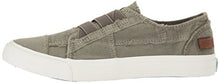 Load image into Gallery viewer, Blowfish Malibu Women's Marley Fashion Sneaker, Steel Grey Color Washed Canvas, 10 Medium US
