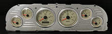 Load image into Gallery viewer, 1960 1961 1962 1963 Chevy Truck 6 Gauge GPS Dash Cluster Panel Set Tan
