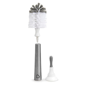 Munchkin Shine Stainless Steel Bottle Brush and Refill Brush Head