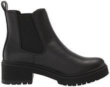 Load image into Gallery viewer, Amazon Essentials Women's Combat Chelsea Boot, Black, 7.5 Medium US
