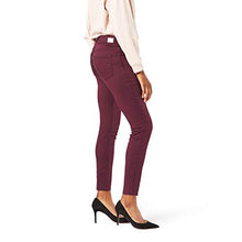 Load image into Gallery viewer, Signature by Levi Strauss &amp; Co. Gold Label Women's Totally Shaping Pull-On Skinny Jeans (Standard and Plus), Winetasting-Waterless, 2

