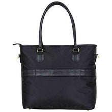 Load image into Gallery viewer, Kenneth Cole Reaction Chelsea Quilted Chevron 15" Laptop &amp; Tablet Business Tote With Removeable Shoulder Strap, Black
