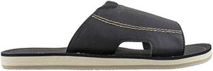 Dockers Men's Sandal, Slide Sandal with Premium and Classic Comfort, PU Upper, Black, Men's size 11-12