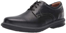 Load image into Gallery viewer, Clarks Men's Rendell Plain Oxford, Black Leather, 10 Wide
