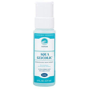 Aqua Glycolic Face Toner 6 oz