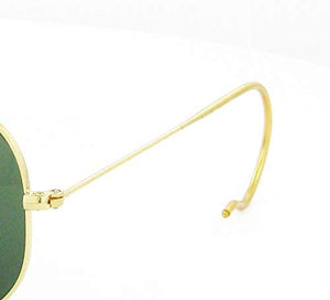 Authentic Gold Replacement Cable Temples (arms) Ray-ban RB 3025 Aviators Rb 3030 160mm