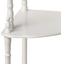 Load image into Gallery viewer, Frenchi Home Furnishing 5-Tier Corner Stand, White
