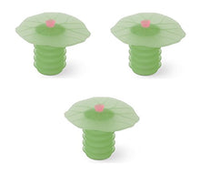 Load image into Gallery viewer, Charles Viancin Bottle Stopper - Lilypad, Set of 3
