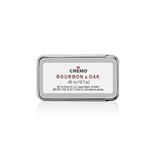Load image into Gallery viewer, Cremo Bourbon &amp; Oak Travel Friendly Solid Cologne, A Sophisticated Blend of Distiller’s Spice, Fine Bourbon and White Oak.45 Oz
