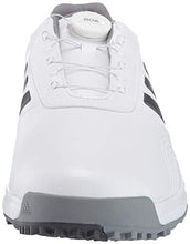 Load image into Gallery viewer, adidas Men's CP Traxion BOA Golf Shoe, FTWR White/Grey six/Silver Metallic, 9.5 M US
