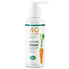 Load image into Gallery viewer, 40 Carrots Carrot and Creme Micro Active Retinal Cleanser, Paraben Free (4 oz Box)
