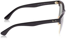 Load image into Gallery viewer, Ray-Ban unisex adult Rb4175 Clubmaster Sunglasses, Black Demishiny &amp; Gold/Green, 57 mm US
