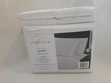 Load image into Gallery viewer, Charisma Microfiber 6-Pc Queen Sheet Set - White
