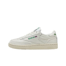 Load image into Gallery viewer, Reebok Women's Club C 85 Sneaker, Chalk/Glen Green/Paper White/Excellent Red, 7
