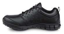 Load image into Gallery viewer, Reebok Work Sublite Cushion Work, Black, Men's, Athletic Style Slip Resistant Soft Toe Work Shoe (9.5 W)
