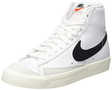 Load image into Gallery viewer, Nike Women's Blazer MID 77 Sneaker, White/Black-sail, 8
