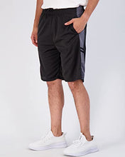 Load image into Gallery viewer, Men's Mesh Active Wear Athletic Basketball Essentials Performance Gym Soccer Running Summer Fitness Quick Dry Wicking Workout Clothes Sport Shorts - Set 8-5 Pack, XXL
