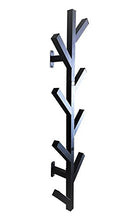 Load image into Gallery viewer, PREMIUM RACKS Coat Rack &amp; Hat Rack - Modern Design - Wall Mounted - Stylish - (Black)

