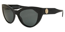 Load image into Gallery viewer, Versace Woman Sunglasses, Black Lenses Acetate Frame, 53mm
