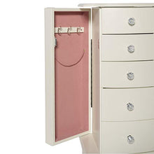 Load image into Gallery viewer, Powell Furniture Jewelry Armoire, White
