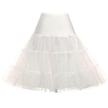 Load image into Gallery viewer, GRACE KARIN Bridal Petticoat Ivory Crinoline Underskirt A Line 1950s Petticoat for Women Dress (Ivory,M)
