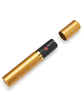 Load image into Gallery viewer, Lipstick Stun Gun for Women, self Defense Flashlight Stun Guns with Safety Disable Pin.Wall Charger Included (Gold)
