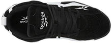 Load image into Gallery viewer, Reebok Men's Kamikaze II Sneaker, Black/White/Black, 3.5
