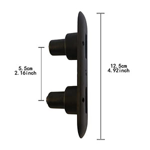 AQUBONA Double Tabs Fins Soft Plug 3pcs for Softboard Soft Top Surfboard Accessories Surfing