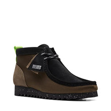 Load image into Gallery viewer, Men's Clarks Original Wallabee FTRE Made in Portugal, Green Combi, 9.5
