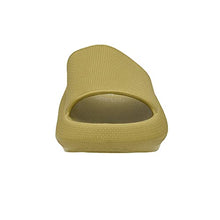 Load image into Gallery viewer, Cushionaire Women's Feather recovery slide sandals with +Comfort, Yellow 7
