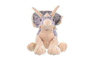 Wild Republic Triceratops Plush, Dinosaur Stuffed Animal, Plush Toy, Gifts For Kids, Cuddlekins 12", Multicolor, Model:10960
