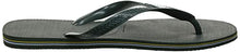 Load image into Gallery viewer, Havaianas Women's Brazil Logo Flip Flop Sandal, Olive Green, 9-10
