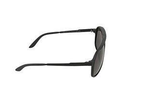 Carrera Unisex-Adult New Safari/S Sunglasses, Matte Black,Shinny Black & Brown Gray, 62 mm