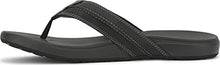 Load image into Gallery viewer, Dockers Mens Freddy Casual Flip-Flop Sandal Shoe, Black, 10 M
