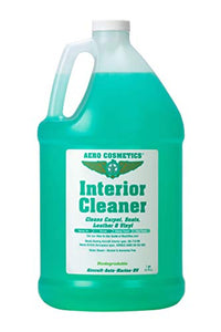Interior Cleaner, Carpet Cleaner, Seat Cleaner, Fabric Cleaner, Cleans Carpets, Seats, Leather, Upholstery and Vinyl, Aircraft Quality for your Car Boat RV Meets Boeing and Airbus Specs 1 Gallon