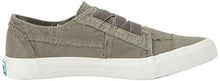 Load image into Gallery viewer, Blowfish Malibu Women's Marley Fashion Sneaker, Steel Grey Color Washed Canvas, 10 Medium US
