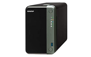 QNAP TS-253D-4G 2 Bay NAS for Professionals with Intel® Celeron® J4125 CPU and Two 2.5GbE Ports