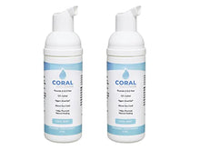 Load image into Gallery viewer, Coral White Nano Silver Foaming Fluoride Free, Xylitol Natural Toothpaste SLS and Glycerin Free Travel Size - 50 ML 2 Pack
