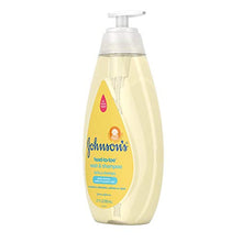 Load image into Gallery viewer, Johnson&#39;s Head-to-Toe Gentle Tear-Free Baby &amp; Newborn Wash &amp; Shampoo, Sulfate-, Paraben- Phthalate- &amp; Dye-Free, Hypoallergenic Wash for Sensitive Skin &amp; Hair, 27.1 fl. Oz
