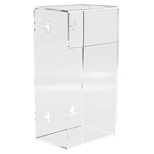 Load image into Gallery viewer, Kantek Wall Mounted Acrylic Glove Box Holder Dispenser, Single Box Capacity, For Use in Food Service, Healthcare, Hospitals, Restaurants, 10.3" x 3.8" x 5.3", Clear
