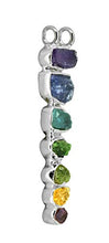 Load image into Gallery viewer, YoTreasure Chakra Healing Gemstone Solid 925 Sterling Silver Chain Pendant Jewelry

