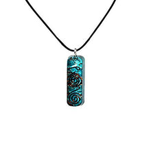 Load image into Gallery viewer, Orgone Pendant with Aquamarine Crystal and Healing Stones for Emf Protection - Healing Crystals Chakra Necklace - Crystal Jewelry for Women - Chakra Stones Based Crystal Pendant Necklace for Men
