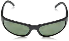 Load image into Gallery viewer, Ray-Ban Men&#39;s RB4033 Rectangular Sunglasses, Matte Black/Polarized Green, 60 mm
