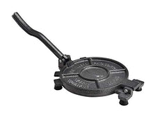 Load image into Gallery viewer, ARC USA, 0027, 10 inch Cast Iron Tortilla Press, Press surface diameter, Heavy Duty, Even Pressing - Black (10 4/10&quot;)
