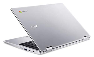 Acer Chromebook Spin 311 Convertible Laptop, Intel Celeron N4020, 11.6" HD Touch, 4GB LPDDR4, 32GB eMMC, Gigabit Wi-Fi 5, Bluetooth 5.0, Google Chrome, CP311-2H-C679