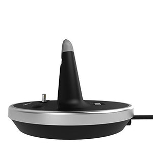 Encased iPhone Webcam Phone Mount - Apple MFi Certified, Adjustable Lightning Desktop Dock (Charge + Sync Compatible) for iPhone 7/8 Plus X XR XS Max, iPhone 11 Pro/Max (Aluminum/Black)