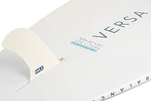 Load image into Gallery viewer, ISLE Versa Rigid Stand Up Paddle Board &amp; SUP Bundle Accessory Pack — Hard Board Lightweight Epoxy SUP — 215 Pound Capacity, 10’5” Long x 32" Wide x 4.5” Thick, White/Blue
