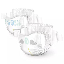 Load image into Gallery viewer, Up and Up Newborn Size Day or Night Diapers - Leak Protection - Up to 10 Pounds - Soft and Breathable - Wetness Indicator - 2 Designs Per Pack,White,NB
