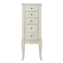 Load image into Gallery viewer, Powell Furniture Jewelry Armoire, White
